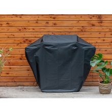 250x120 cm-es fekete vízálló univerzális grillsütő védőhuzat húzózsinórral