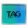 TAG csíkos arcfesték TEAL & LIGHT BLUE 50gr