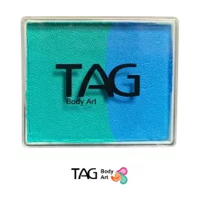 TAG csíkos arcfesték TEAL & LIGHT BLUE 50gr