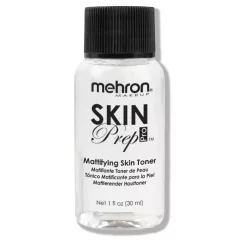 Mehron Skin Prep Pro 30 ml – Professzionális mattító és sminkfixáló alapozó a tartós sminkért