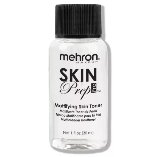 Mehron Skin Prep Pro 30 ml – Professzionális mattító és sminkfixáló alapozó a tartós sminkért