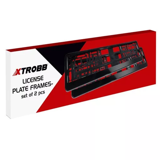 Rendszámtábla Keret, Tartó 2db/cs
