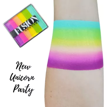 Fusion csíkos arcfesték Unicorn Party 50 gr