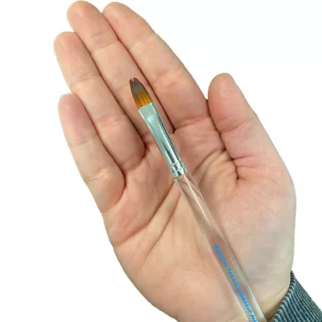   Mehron Paradise AQ 818 profi arcfestő szirom ecset - Petal Tip