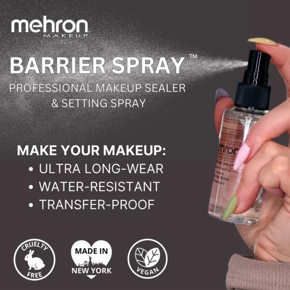Mehron Barrier Spray - rögzítő spray 60ml