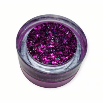 Moc Allure glitter krém Lila 10ml