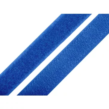 Tépőzár varrható 20 mm - Királykék /komplett/