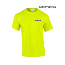 Biztonsági őr, Security, Rendező Póló Safety Green