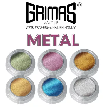 Grimas Metal Gold arcfesték 2,5 ml 702