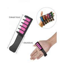 Hajszínező kréta - fésűkréta szett 6 színű