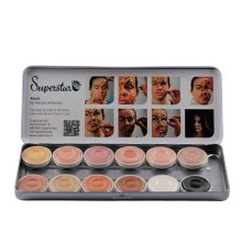 Superstar 12 színű arcfesték készlet -  Bőr tónus /SKIN TONE/
