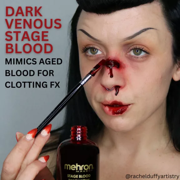 Mehron Stage Blood – Dark Venous (Sötét Vénás Mű Vér) 470 ml