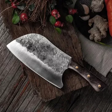 FOXTER Japán stílusú séfkés, 30 cm-es, kézzel kovácsolt, wenge fa markolattal