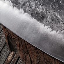 FOXTER Japán stílusú séfkés, 30 cm-es, kézzel kovácsolt, wenge fa markolattal