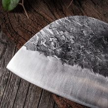 FOXTER Japán stílusú séfkés, 30 cm-es, kézzel kovácsolt, wenge fa markolattal