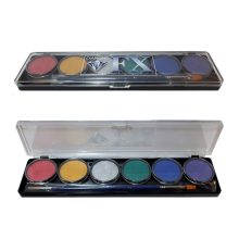 Diamond FX 6 színű arcfesték készlet - Metál színek 6x10 gramm