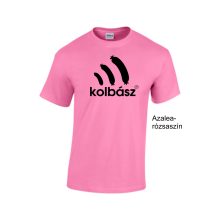 Kolbász mintás póló, vicces gasztronómiai ajándék, disznótoros póló, húsétel póló, pamut póló