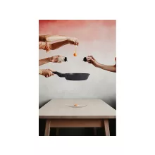 20 cm-es tapadásmentes serpenyő, amely indukciós és gázfőzőlapon is használható