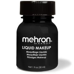 Mehron Folyékony fekete - Liquid Black (30 ml)