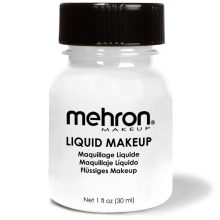 Mehron Folyékony fehér - Liquid White (30 ml)
