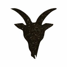 Csillámtetoválás sablon - Bak 485