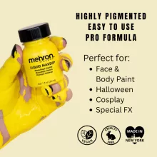 Mehron Folyékony Sárga - Liquid Yellow (30 ml)