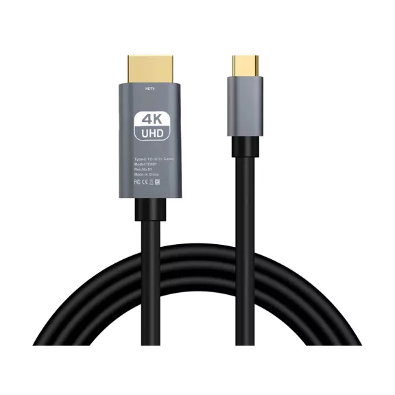 USB-C – HDMI 4K UHD Kábel | 1,8 m