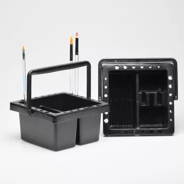   Mehron Profi ecsettál - ecsetmosó,  festékkeverő arcfestéshez