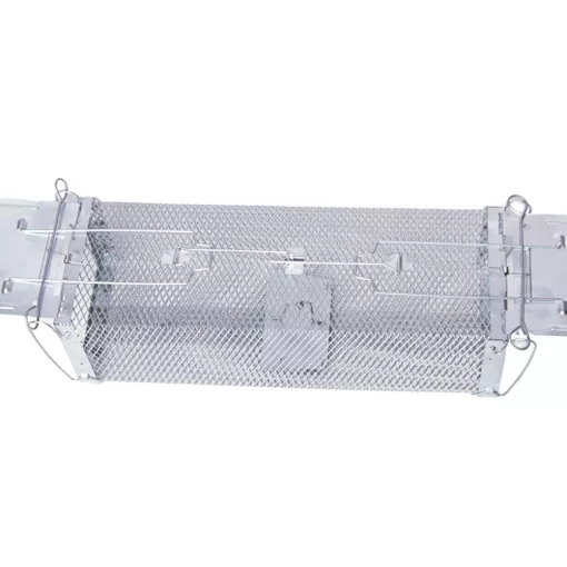 XXL Fém Élvefogó Patkánycsapda 41x14,5x11cm