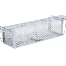 XXL Fém Élvefogó Patkánycsapda 41x14,5x11cm