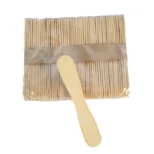 Spatula natúr - Fa, Babapiskóta forma több méretben 20 db/csomag
