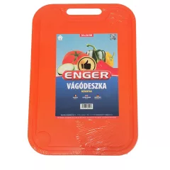 Műanyag vágódeszka 26x38 cm
