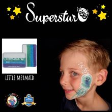 Superstar Little Mermaid csíkos arcfesték 30gr