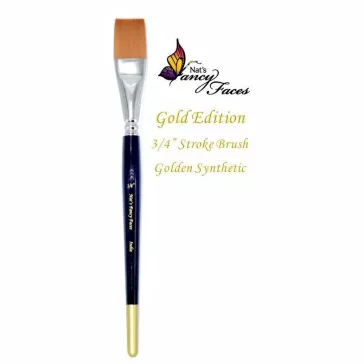   Nat's Fancy 3/4" lapos arcfestő ecset Gold Edition