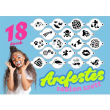 Arcfestő sablon szett 18db/cs