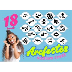 Arcfestő sablon szett 18db/cs