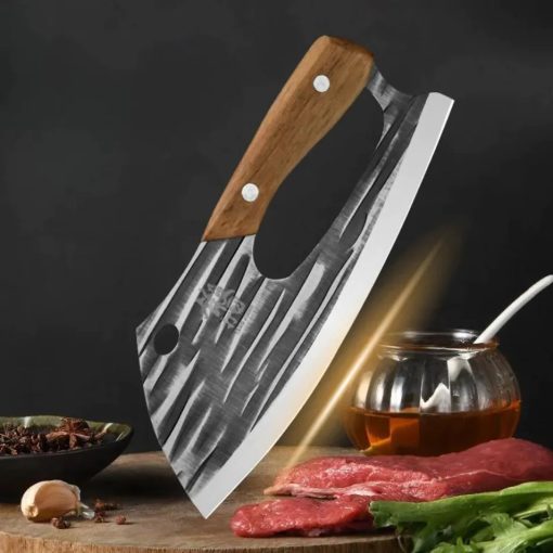 FOXTER Japán stílusú séfkés, 21 cm-es, éles hasítóbalta