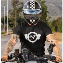Klasszikus Simson logo póló - Egyedi retro megjelenés a legendás motor szerelmeseinek