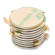 Neodímium körmágnes 3M öntapadós 15x1mm 10 db/cs 3430