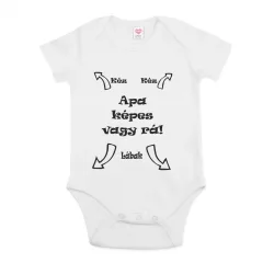 Gyerek body - Apa képes vagy rá!
