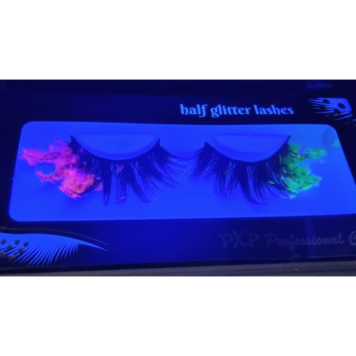 PXP fluoreszkáló Chunky műszempillák Barranquilla stílusú zöld és Pink 41444