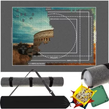Puzzle Szőnyeg – 1500 db-os Tároló készlet