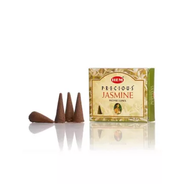 HEM Precious Jasmine illatú füstölő kúp 10db/cs