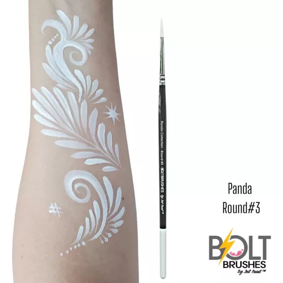 Bolt by Jest Paint arcfestőecset Panda Collection - Kerek #3
