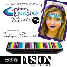 Fusion csíkos arcfesték Indigo Princess 30gr