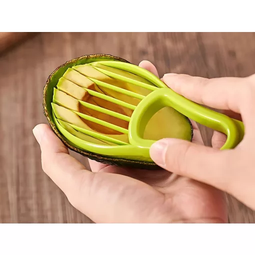Avokádó, kiwi hámozó és szeletelő