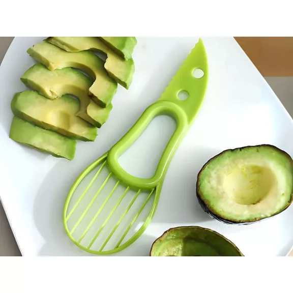 Avokádó, kiwi hámozó és szeletelő