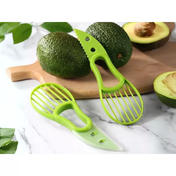 Avokádó, kiwi hámozó és szeletelő