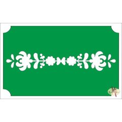 8x5 cm-es Csillámtetoválás sablon  - Magyar motívum 13