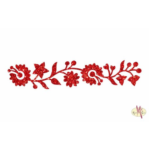 8x5 cm-es Csillámtetoválás sablon - Magyar motívum 14